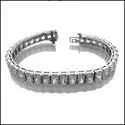 19 Ct Radiant Tennis Cubic Zirconia CZ Bracelet
