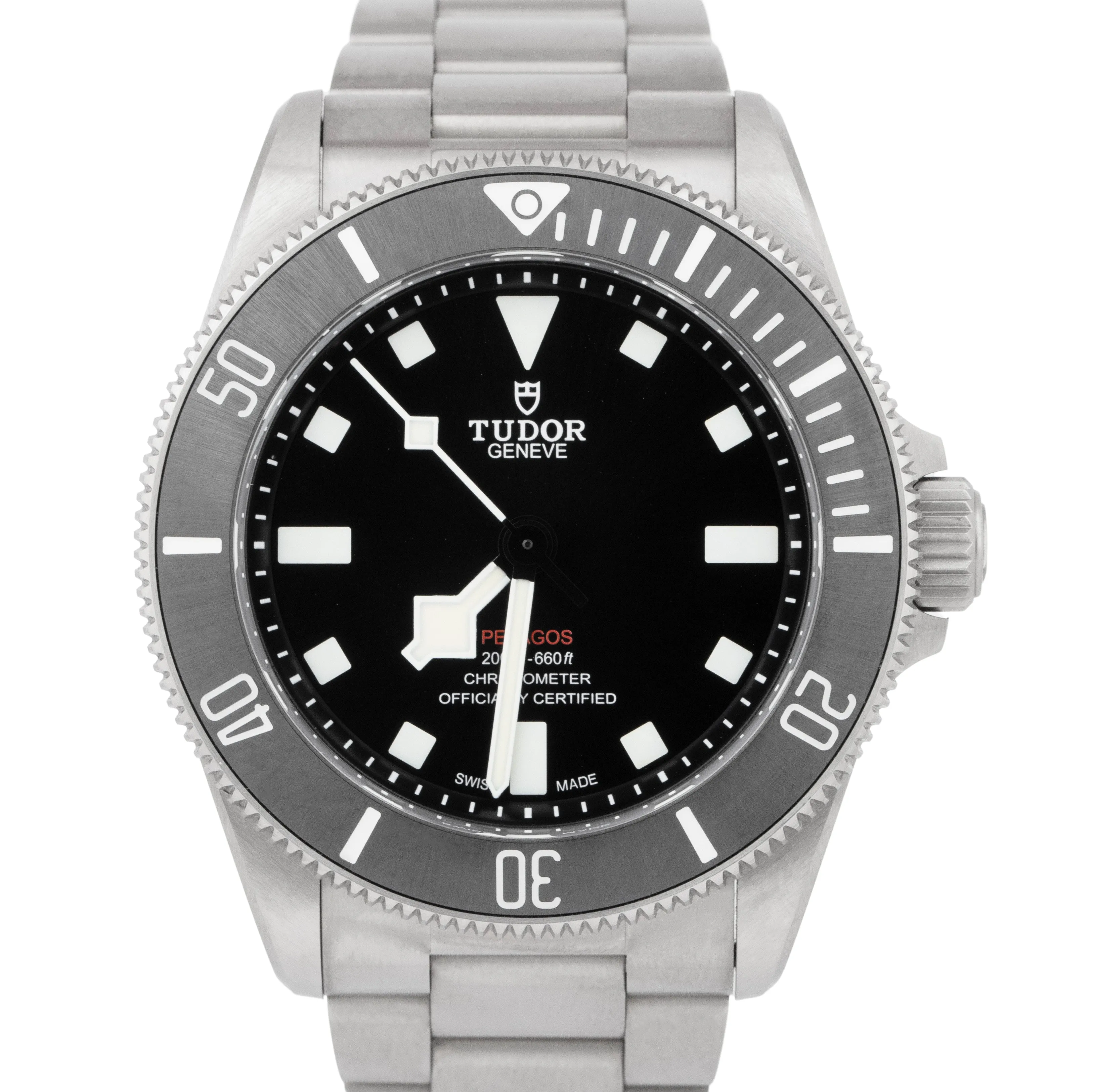 2022 Tudor Pelagos Black Titanium Automatic Watch 39mm Watch 25407 N CARD