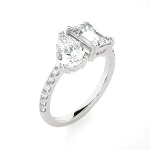3 ctw Multi-Shape Lab Grown Diamond Ring
