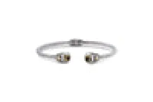 3MM SS/ 18K SQUARE DESIGN BANG