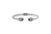 3MM SS/ 18K SQUARE DESIGN BANG