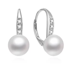 925 Sterling Silver Fresh Water Pearl Earrings