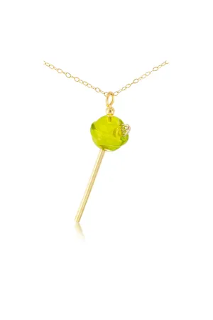 A Sweet Touch of Hope Enamel August Birthstone, Petite