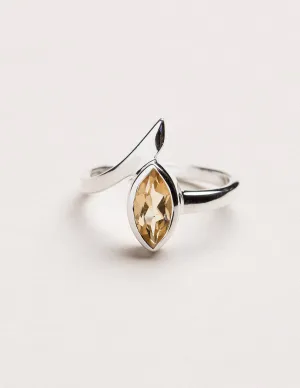 Astral Citrine Ring