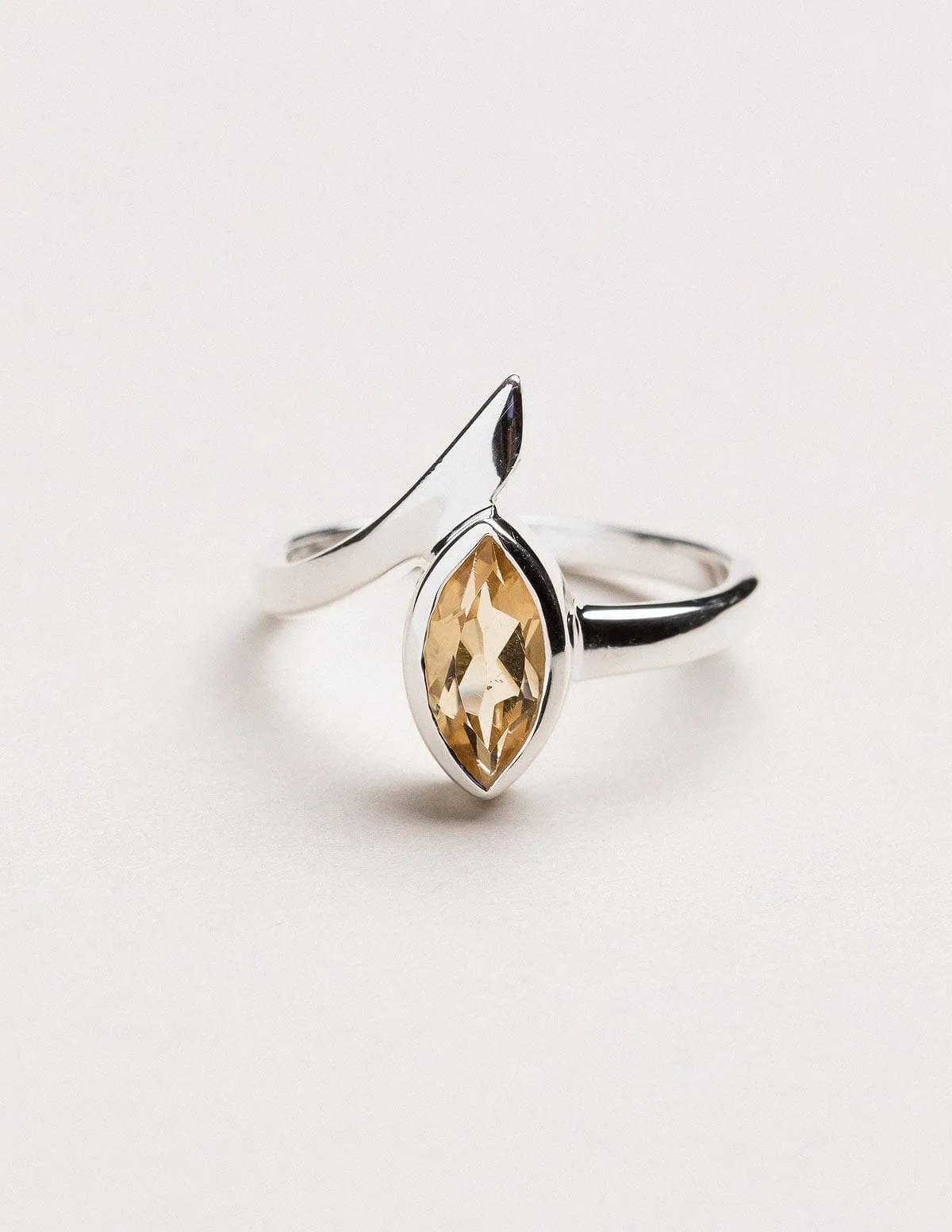 Astral Citrine Ring
