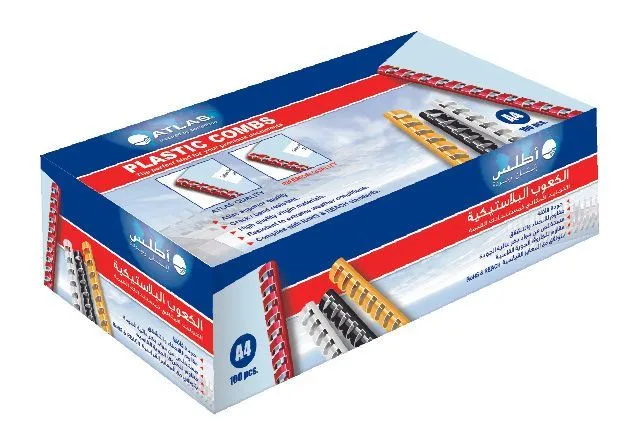 Atlas A4 Binding Comb White 28mm