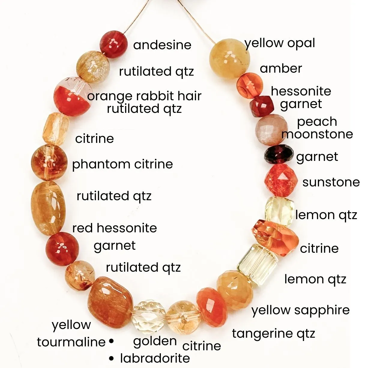 Autumn Glow "Almost Finished" Bracelet - 1 ea. (J178)