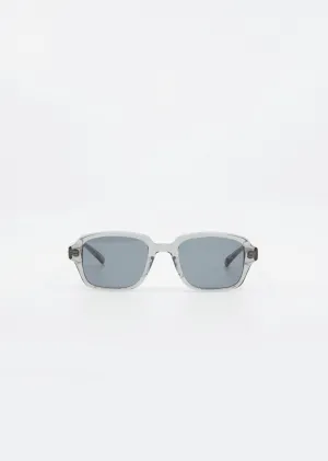 B0023 Sunglasses — Clear Grey / Peridot, Grey
