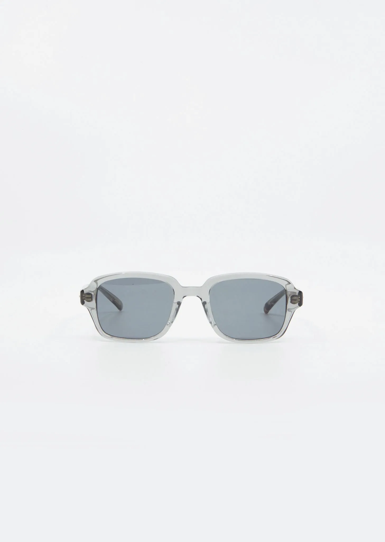 B0023 Sunglasses — Clear Grey / Peridot, Grey