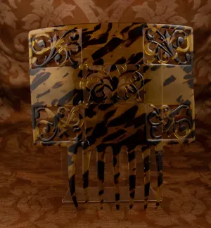 Bakelite Tortoise-look Hair Comb