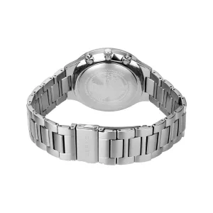 Berring Men's blue chronograph bracelet watch in titanium case BERING, blue