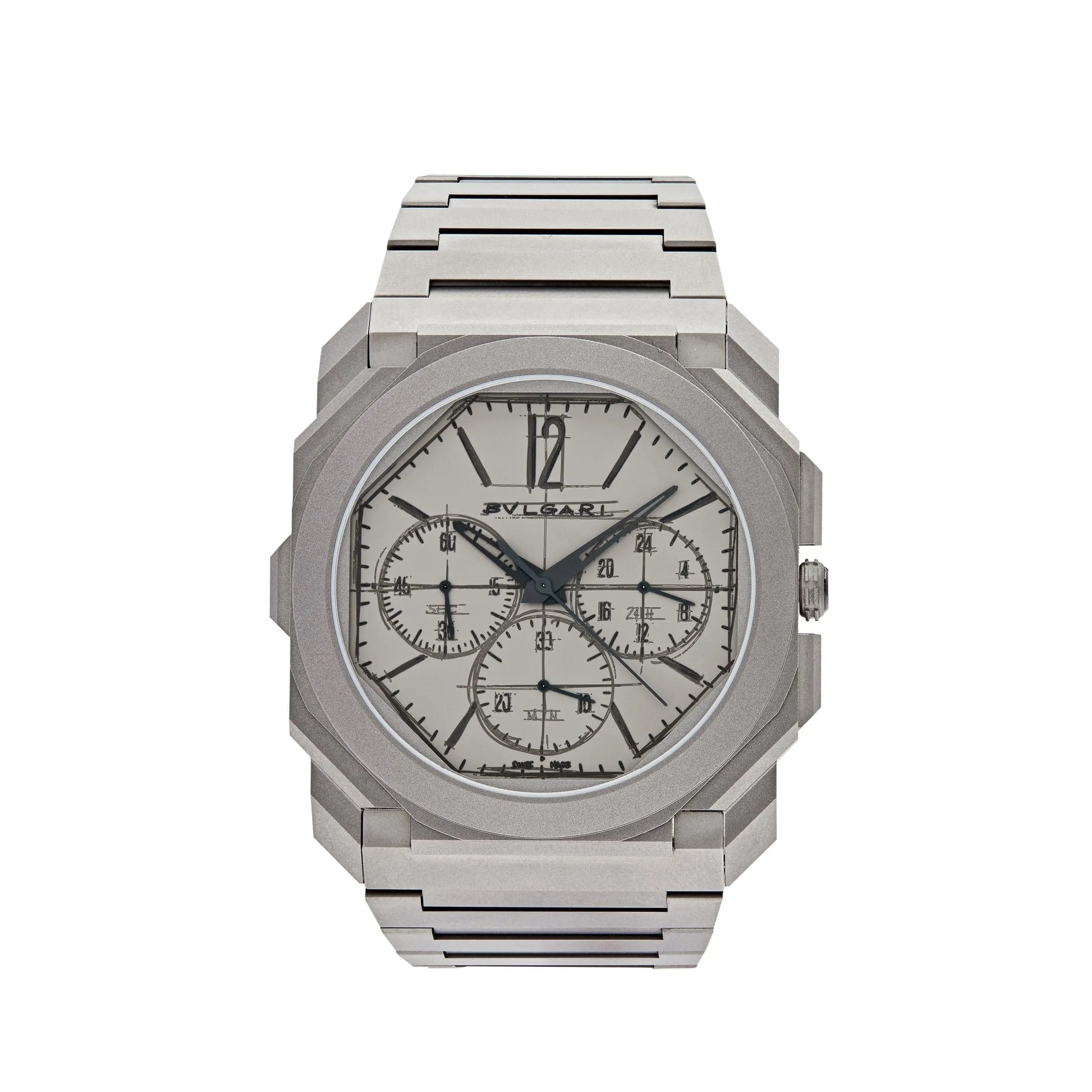 Bvlgari Octo Finissimo 103673 Chronograph GMT 10th Anniversary Titanium Limited Edition (2022)