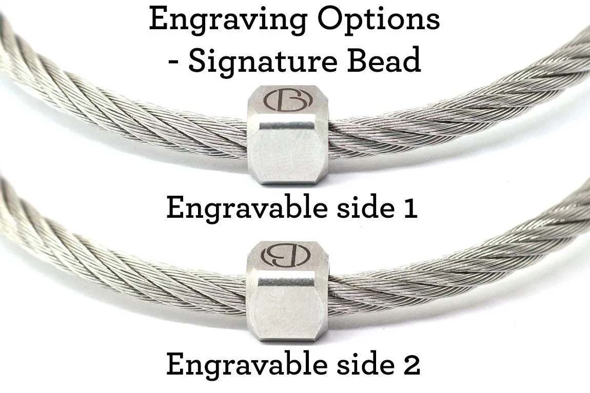 Chromatic CABLE Stainless Steel Bracelet