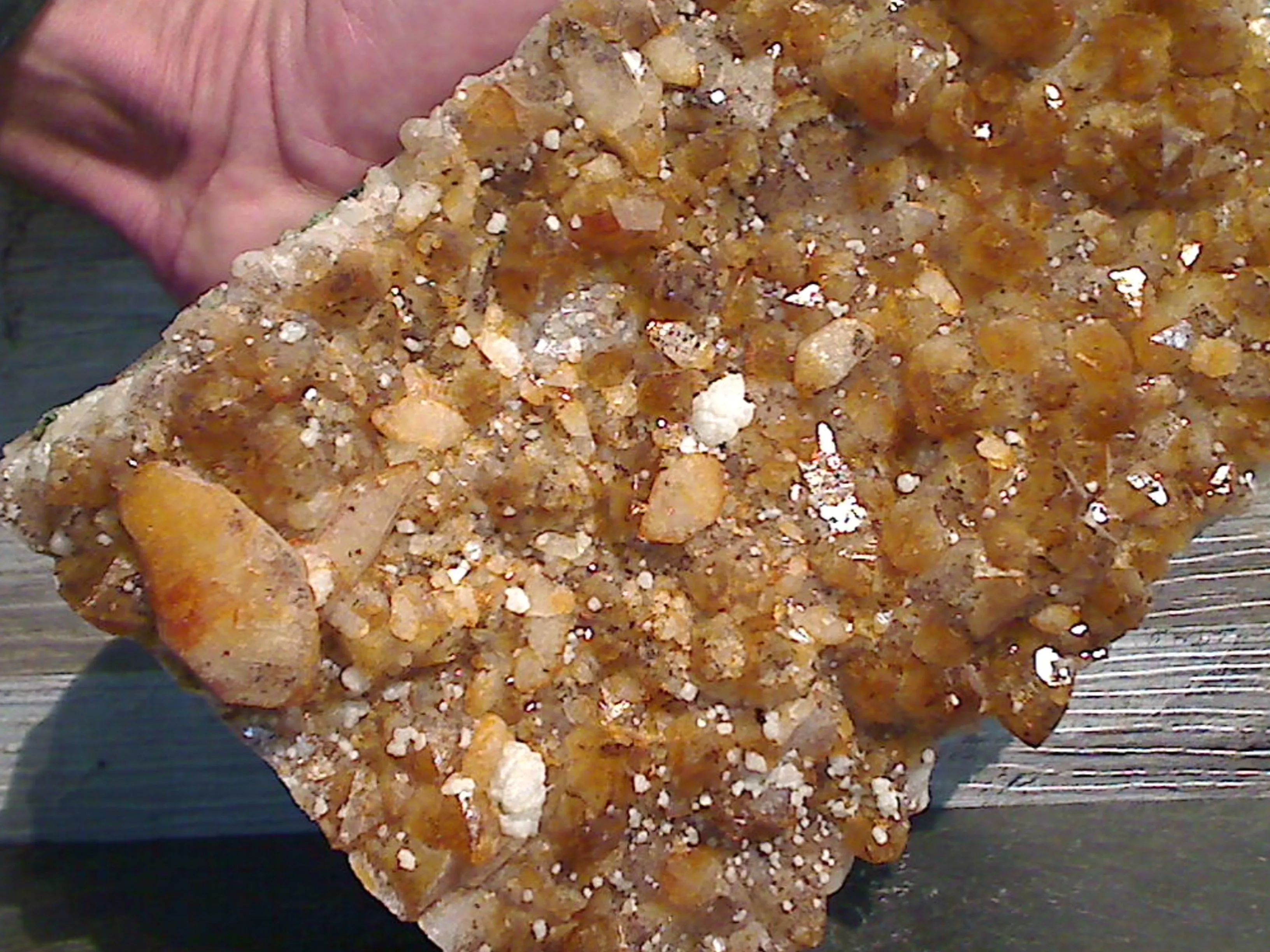 Citrine 7.5"H x 5.5"W x 2.5"D Cut Base Specimen