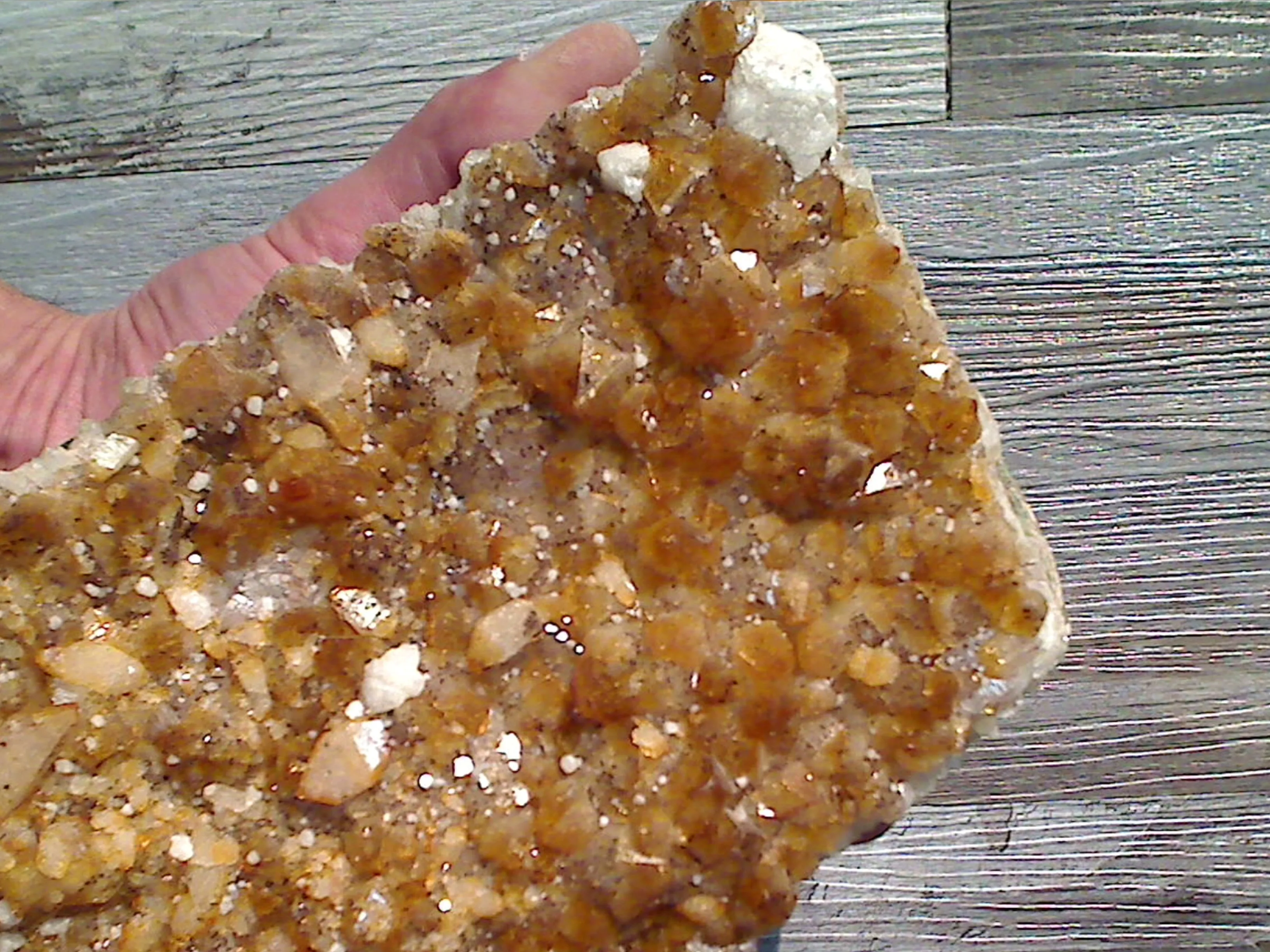Citrine 7.5"H x 5.5"W x 2.5"D Cut Base Specimen