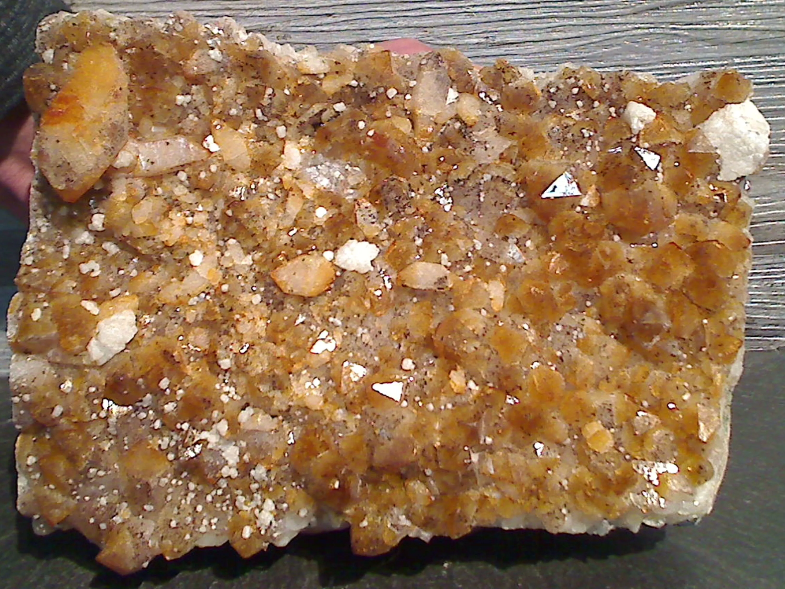 Citrine 7.5"H x 5.5"W x 2.5"D Cut Base Specimen