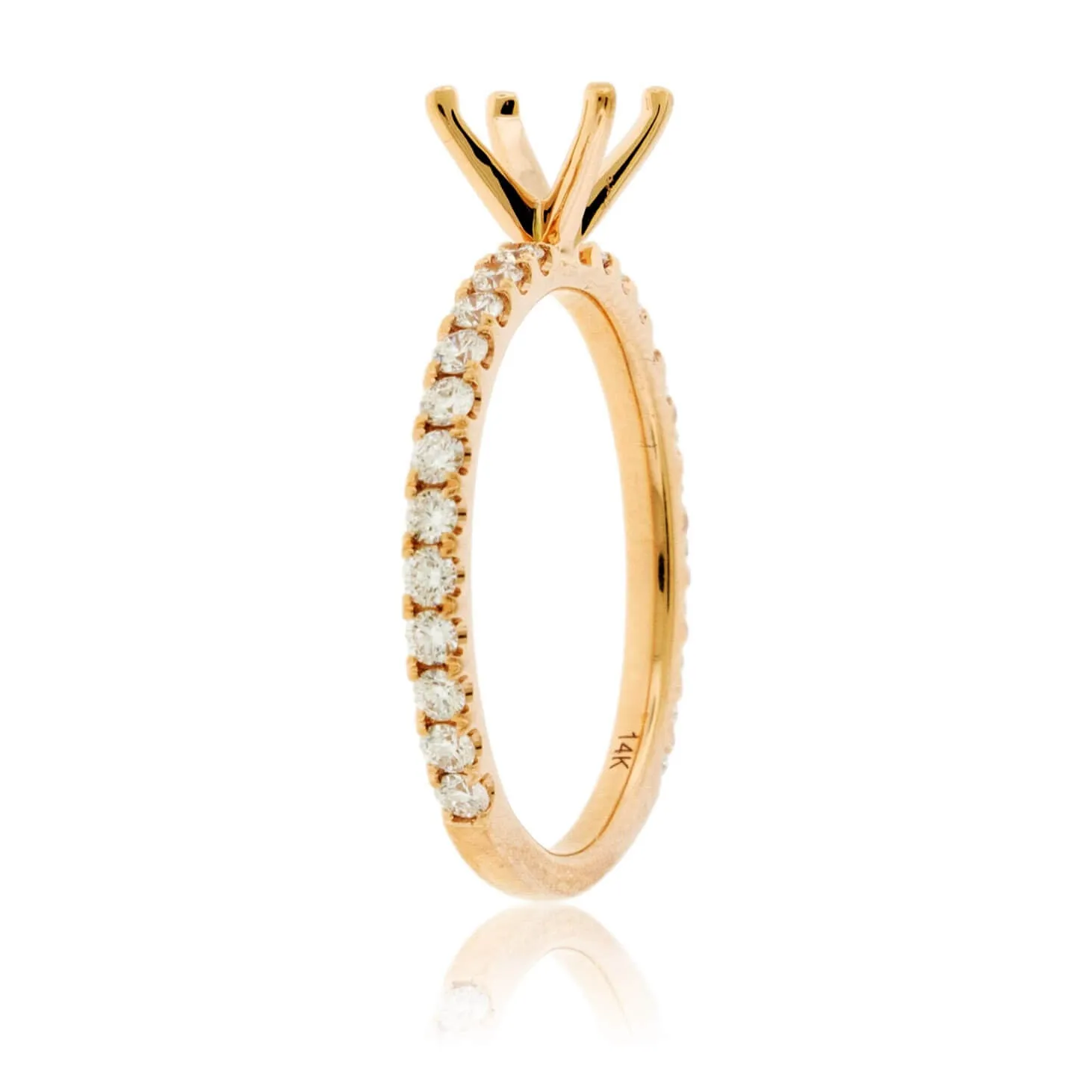 Classic .45ctw Semi Mount Diamond Ring