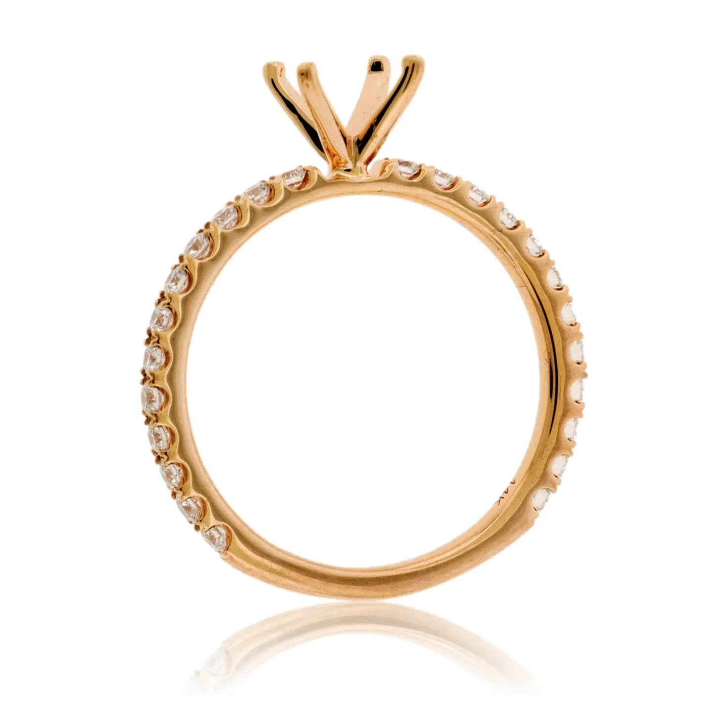 Classic .45ctw Semi Mount Diamond Ring
