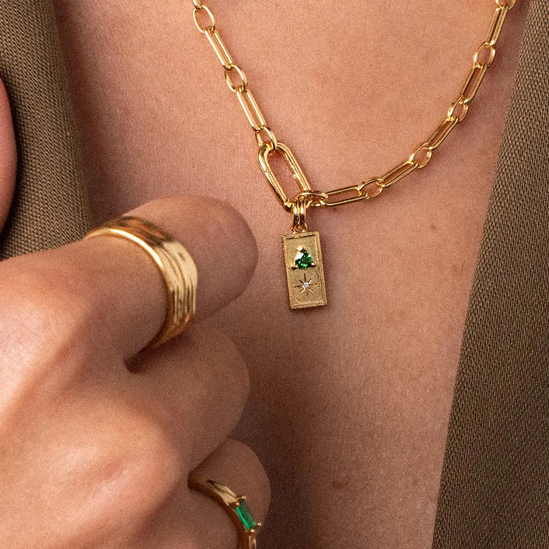 Corinna Emerald Necklace