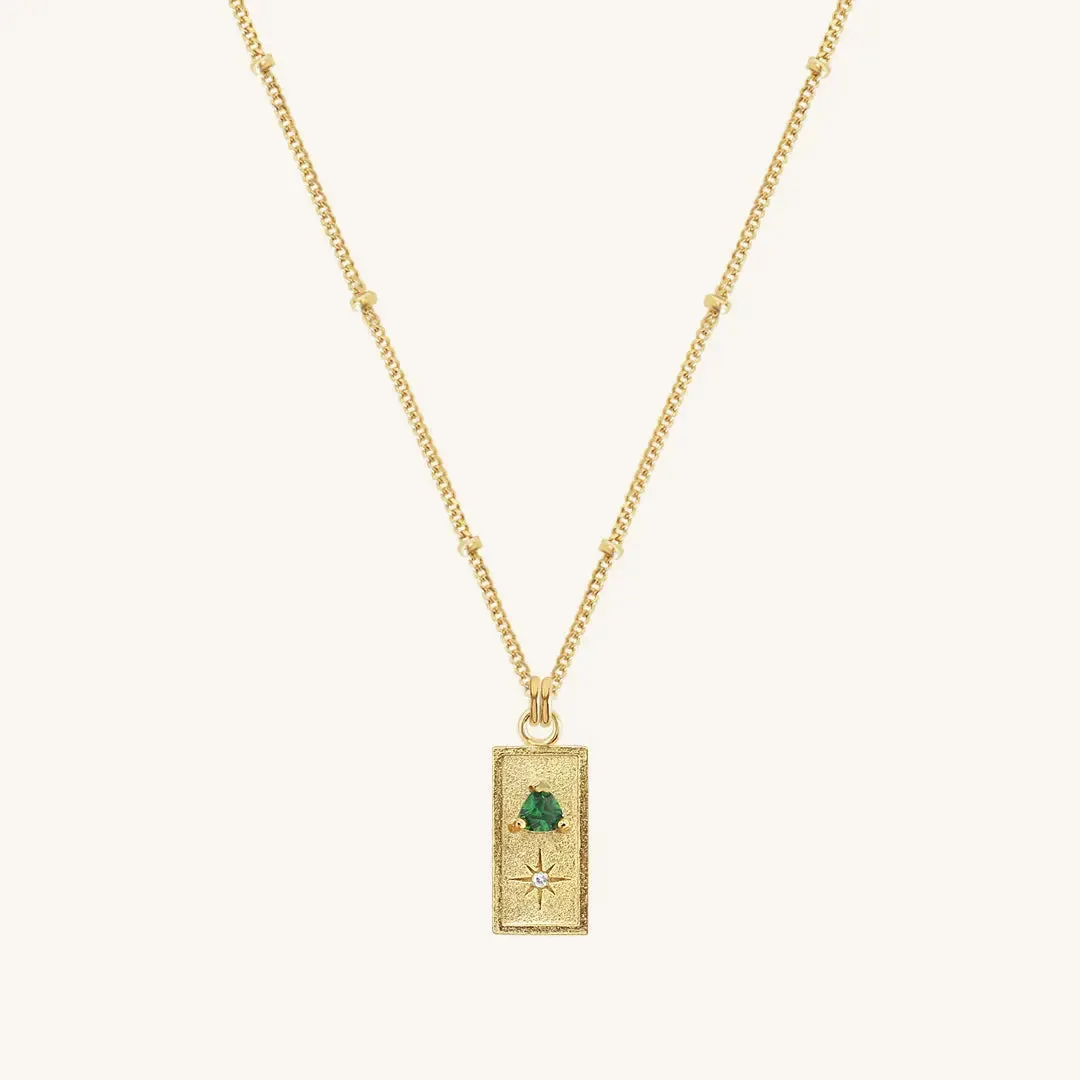 Corinna Emerald Necklace