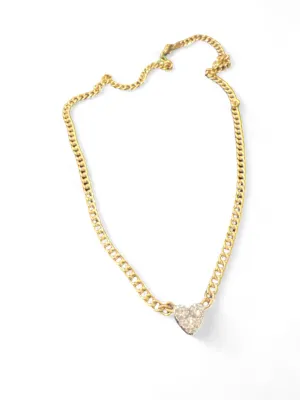 cuban chain heart