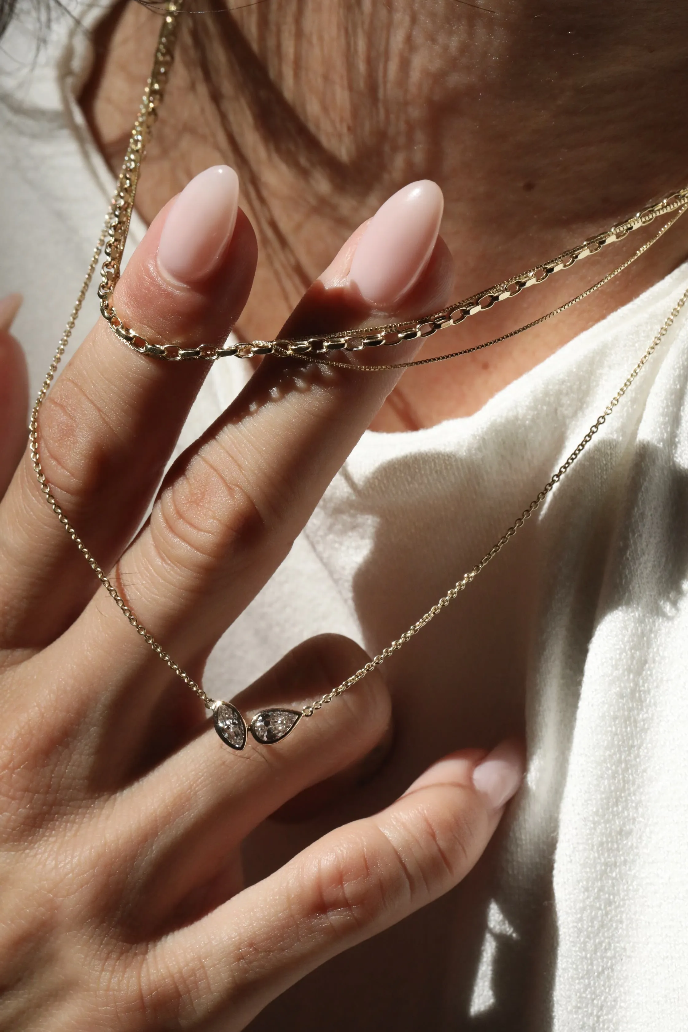 Cupid's Diamond Necklace
