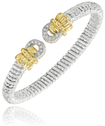 Diamond Circle Ends Bracelet