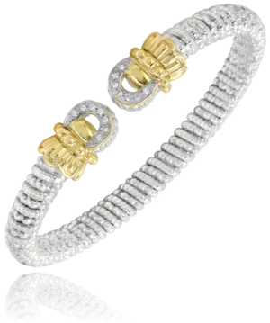 Diamond Circle Ends Bracelet