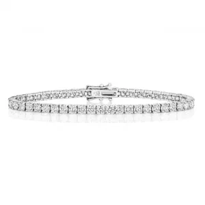 Diamond Jewellery 18CT Gold Bracelet BDQ716W/HI8