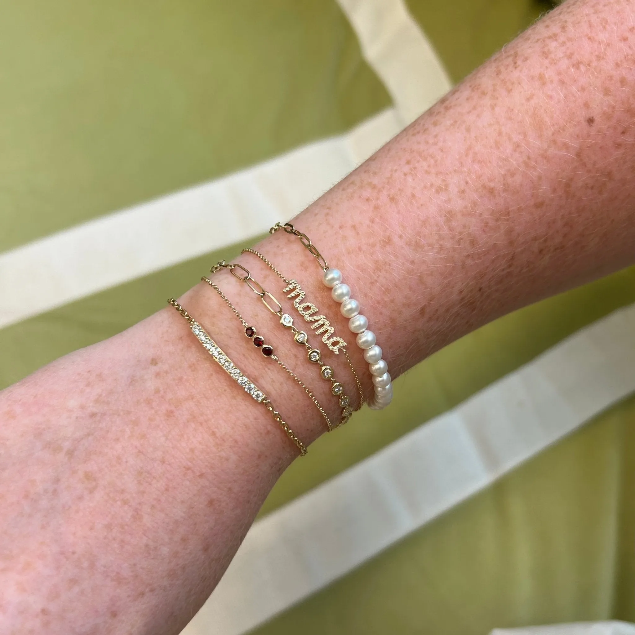 Diamond Mama Bracelet
