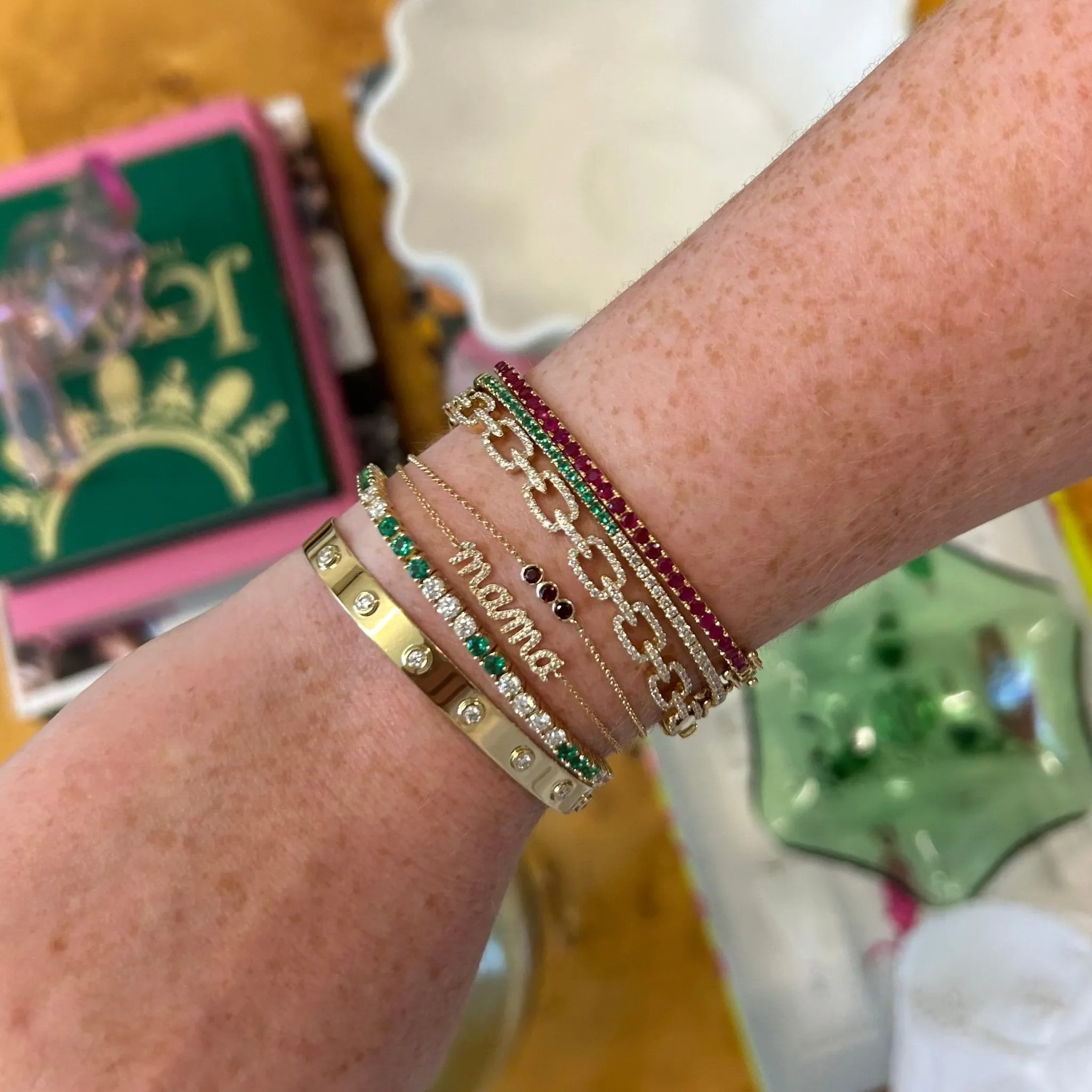 Diamond Mama Bracelet