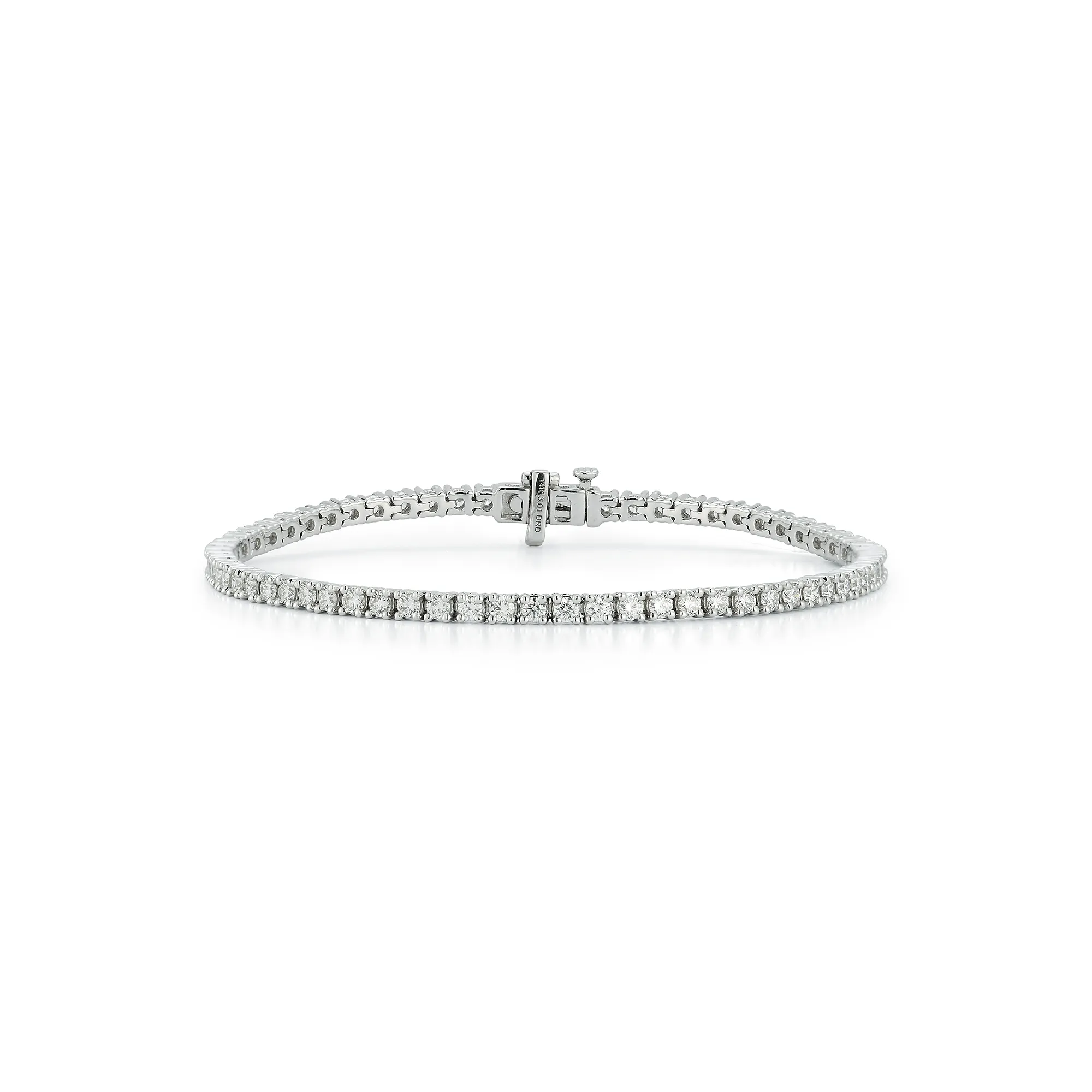 DRD 3.00 Ct. Total Weight Tennis Bracelet