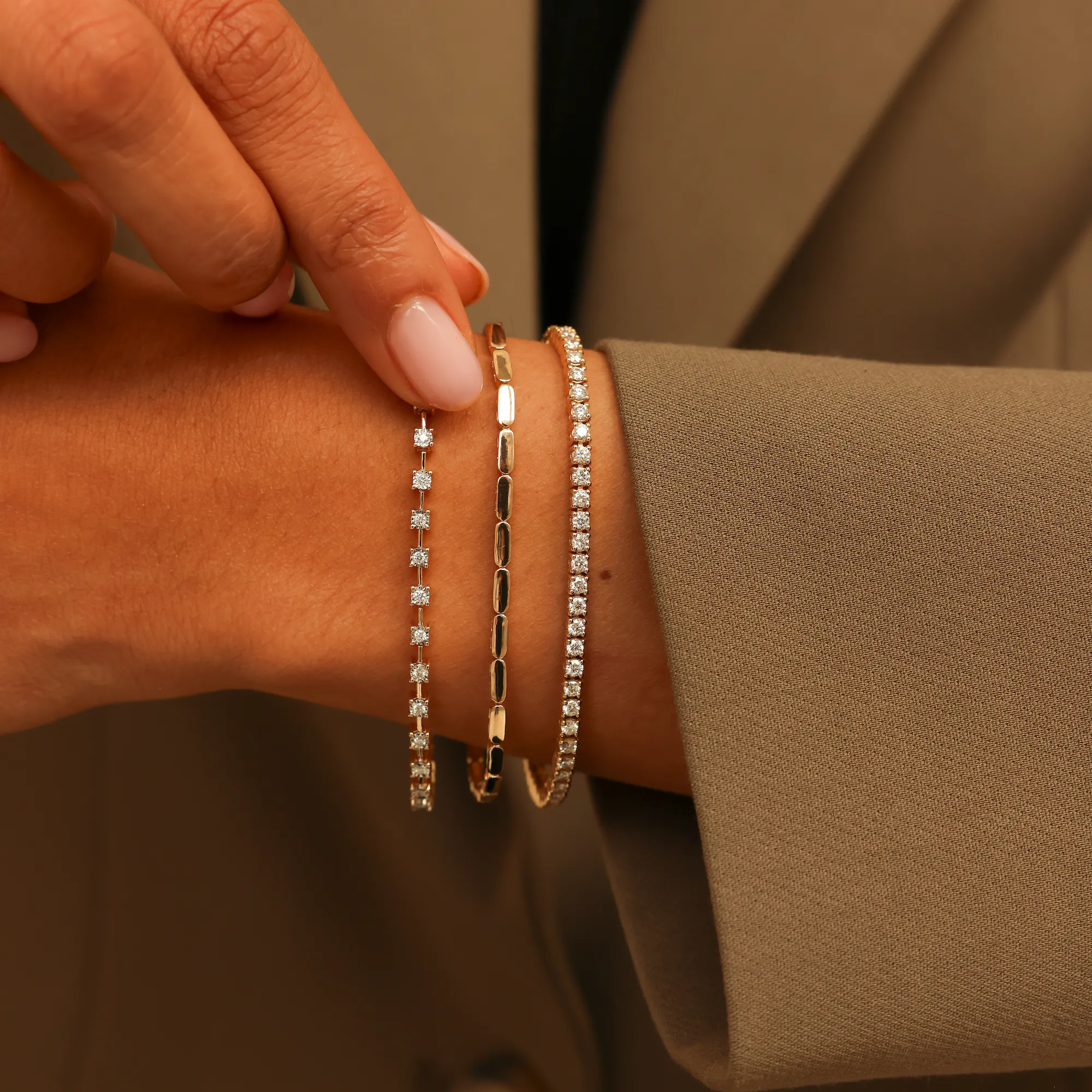 DRD 3.00 Ct. Total Weight Tennis Bracelet