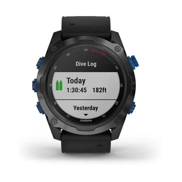 Garmin Descent Mk2i/Descent T1 Bundle, Titanium Carbon Gray DLC with DLC Titanium Band