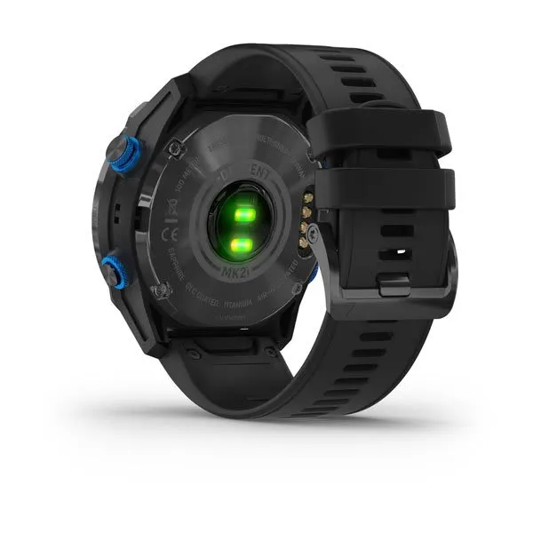 Garmin Descent Mk2i/Descent T1 Bundle, Titanium Carbon Gray DLC with DLC Titanium Band