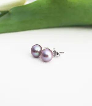 Grace Pink Pearl Earrings