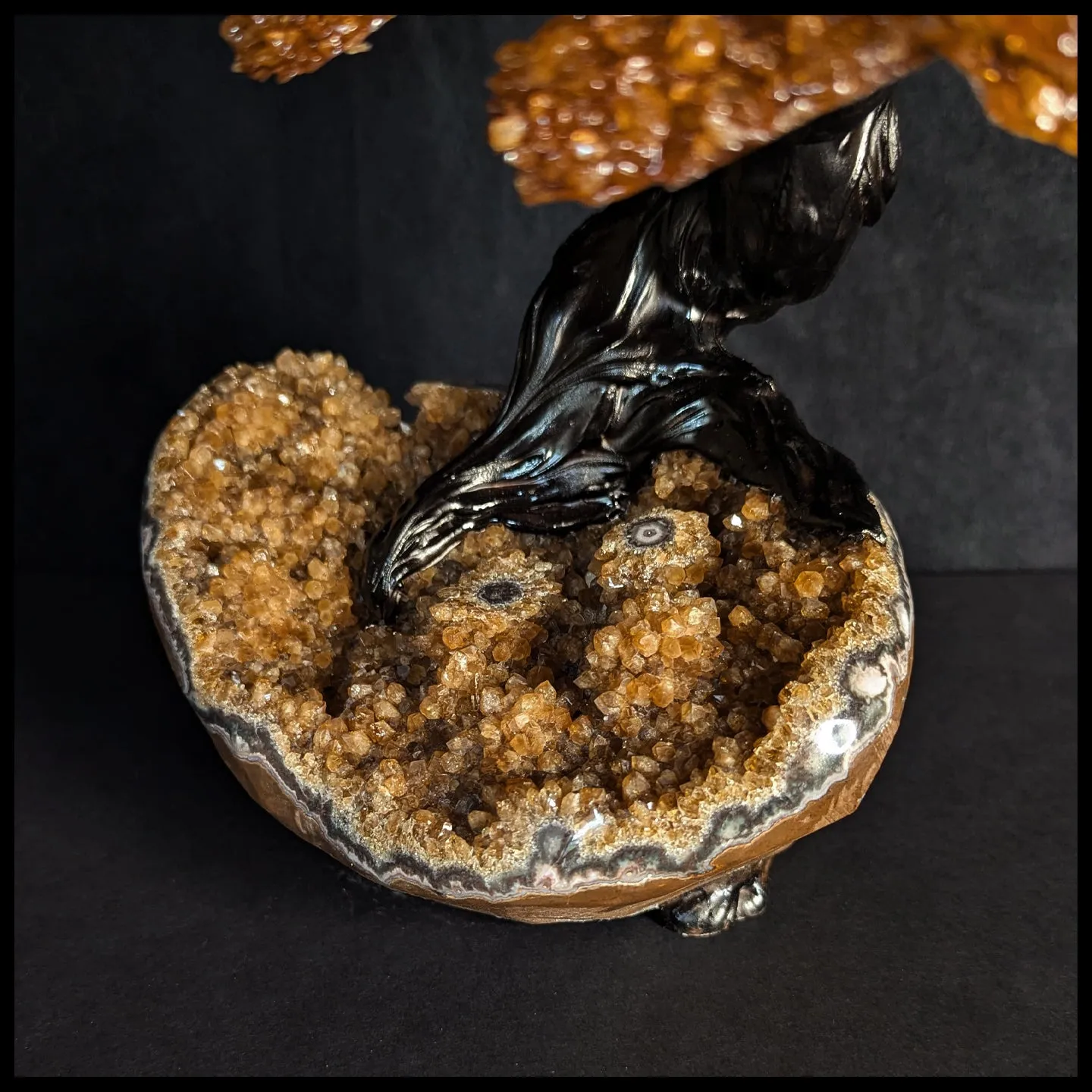 GST209sz7 Gemstone Tree - Citrine