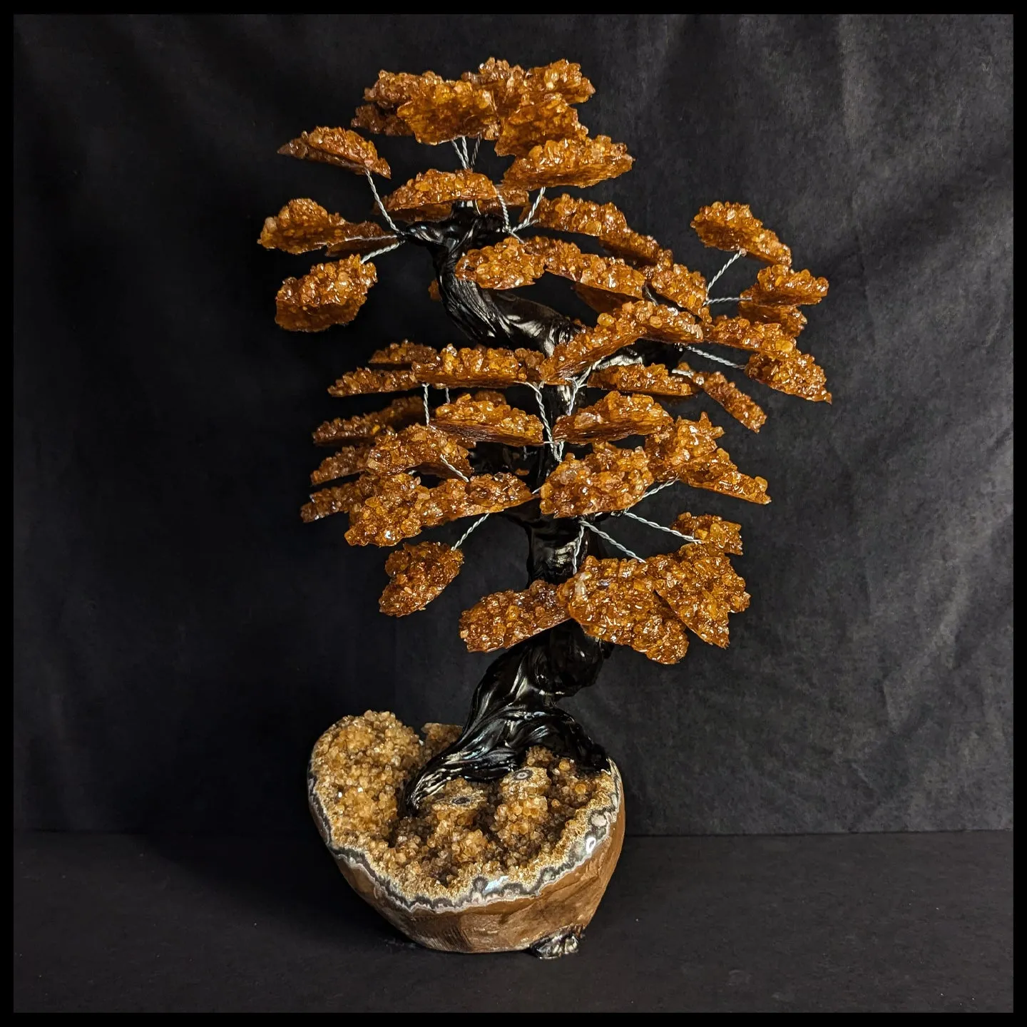 GST209sz7 Gemstone Tree - Citrine
