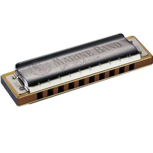 Hohner 1896BX-BF Marine Band 1896 Classic Harmonica In Bb Key