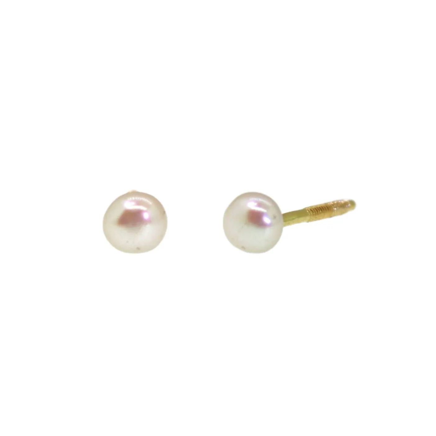 Kids Pearl Stud Earrings