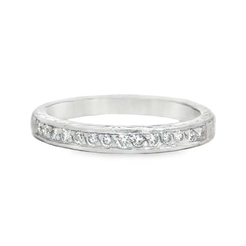 Kirkland Jewelry Estate | Platinum Engagement Ring Set