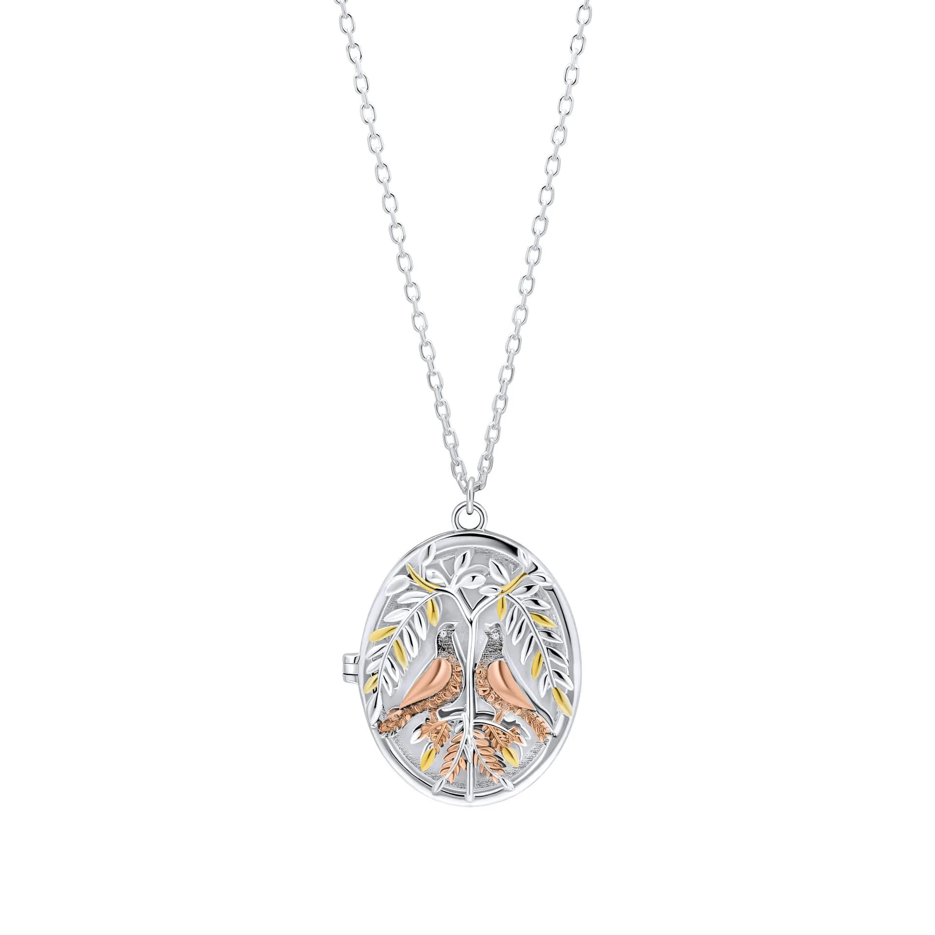 Laura Ashley Turtle Dove Locket N4643