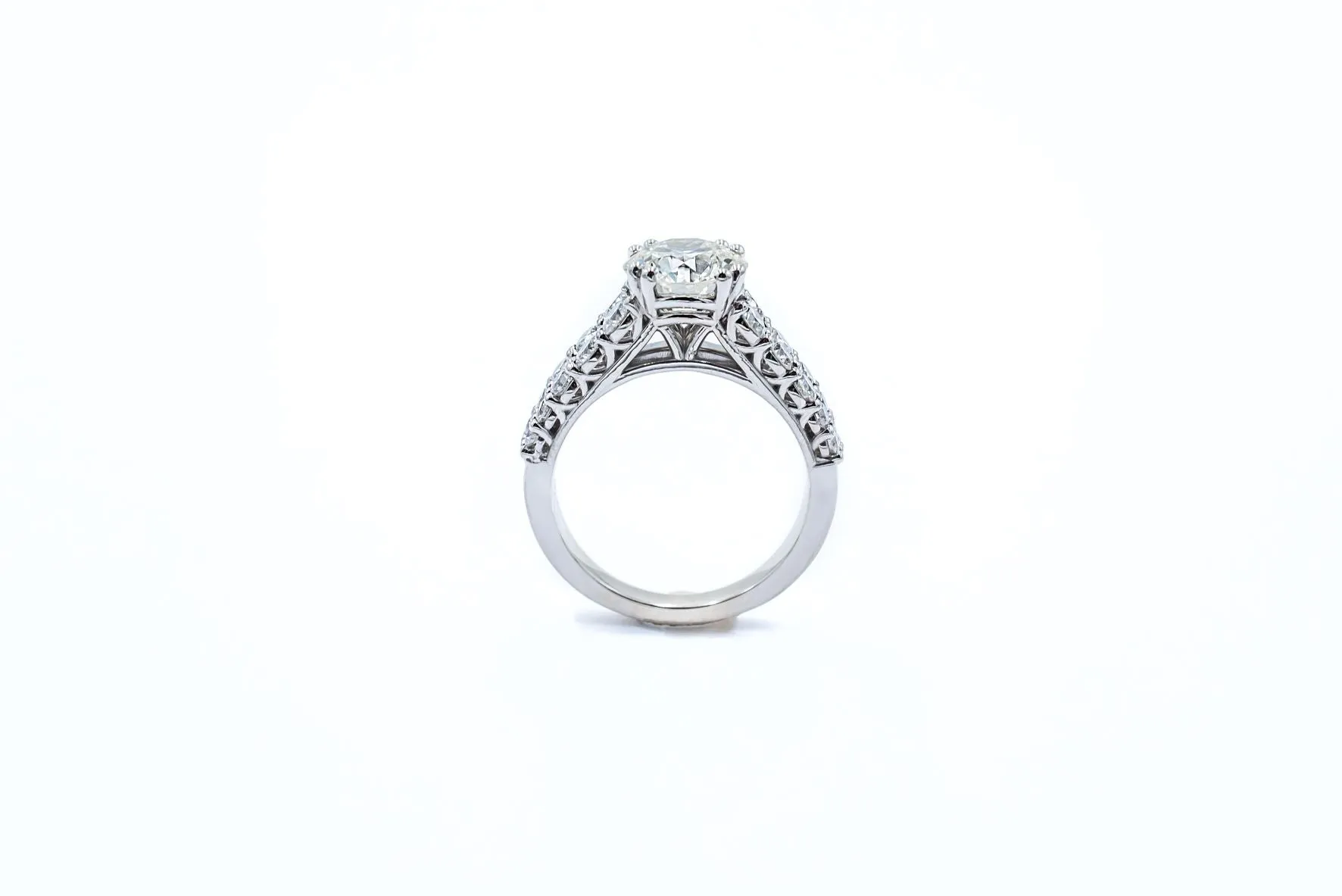 Luminar 1.64 ctw GIA Certified Diamond Engagement Ring