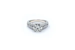 Luminar 1.64 ctw GIA Certified Diamond Engagement Ring