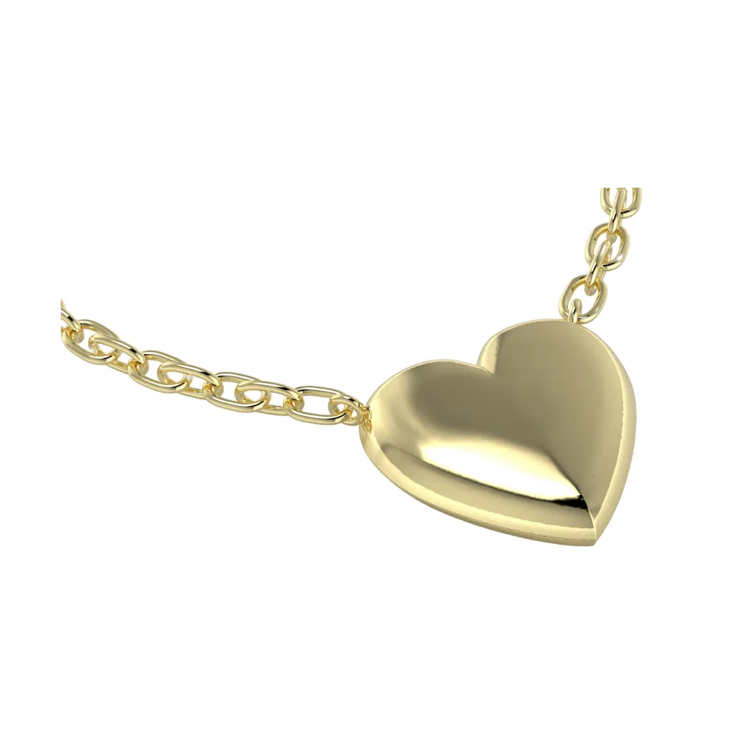 Mary "Small" Heart Necklace