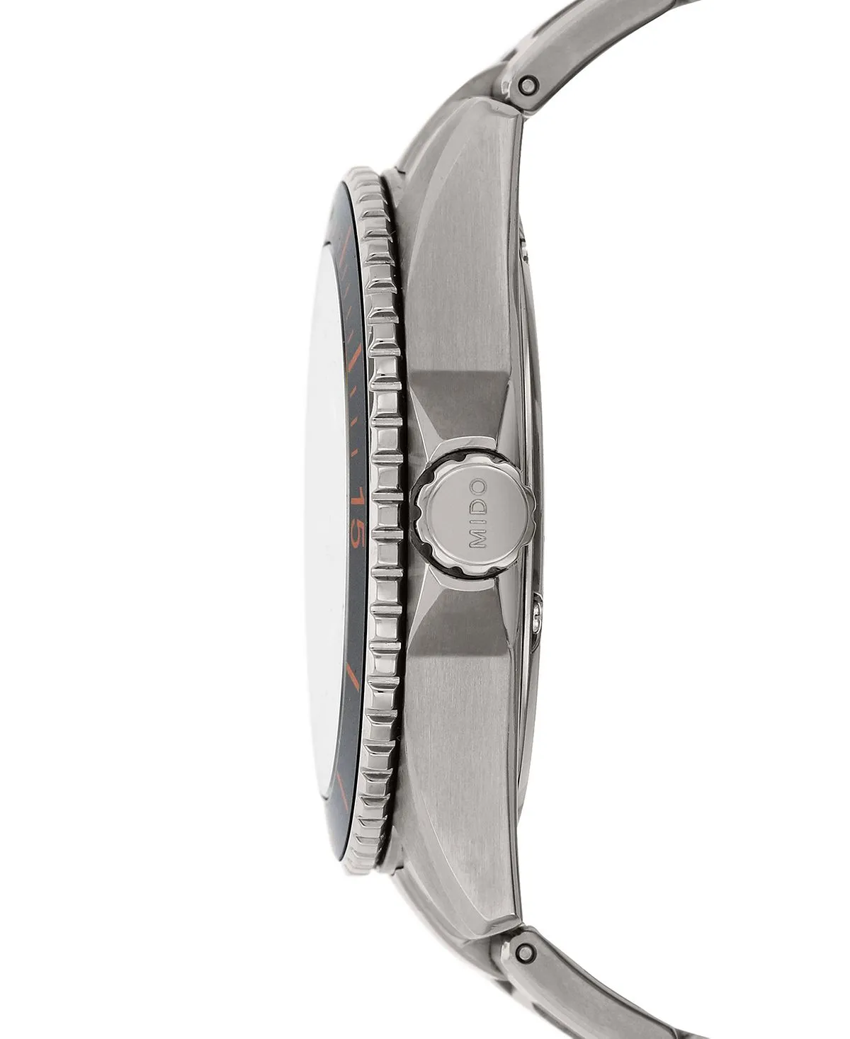Men's Swiss automatic watch Ocean Star Captain V with titanium bracelet, 42 5mm Mido