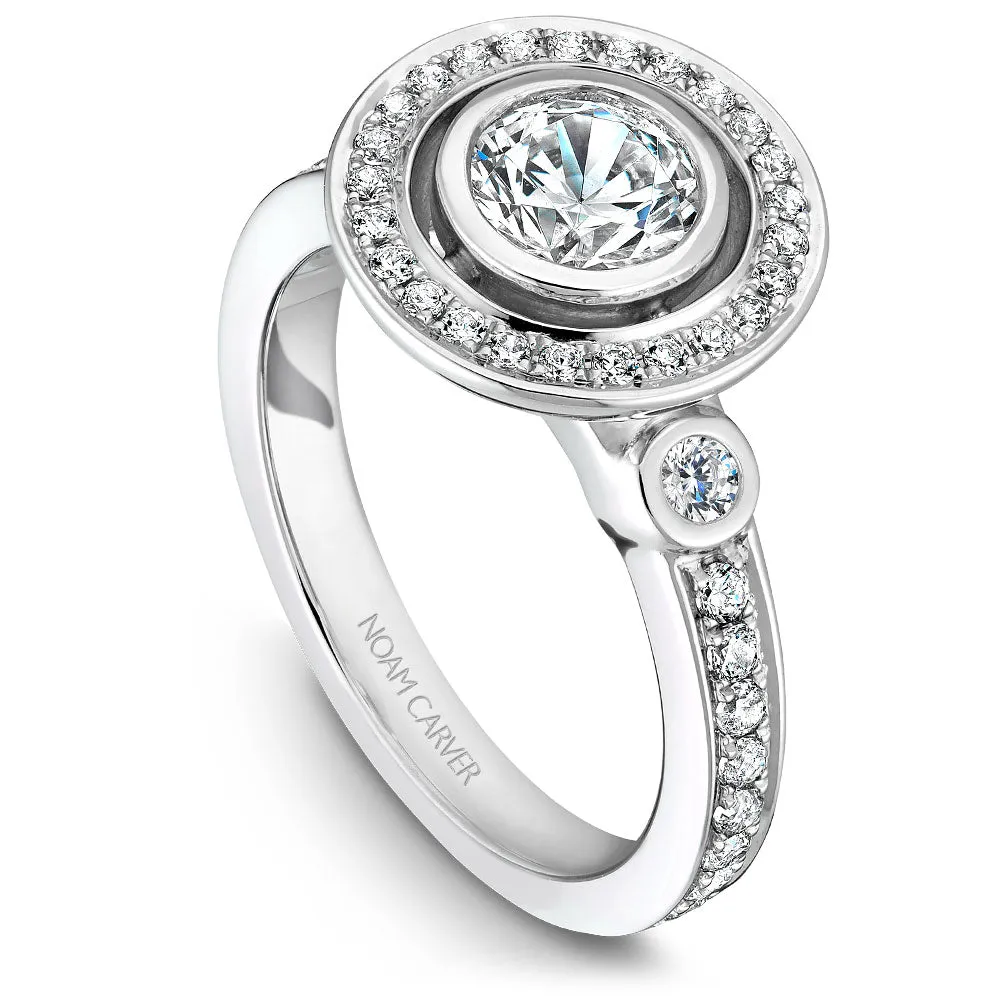 Noam Carver Engagement Ring - B010-01WS-100A