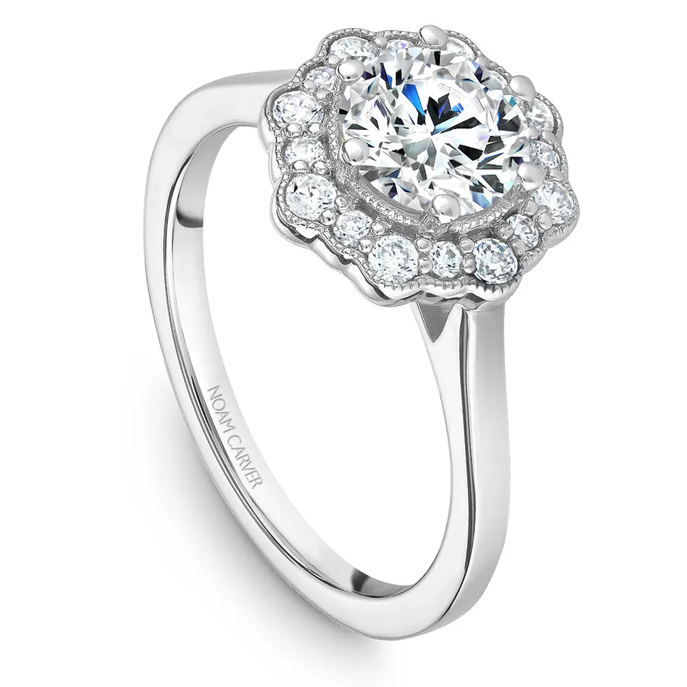 Noam Carver Engagement Ring - B243-01WM-100A