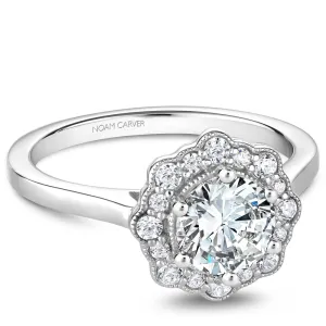 Noam Carver Engagement Ring - B243-01WM-100A