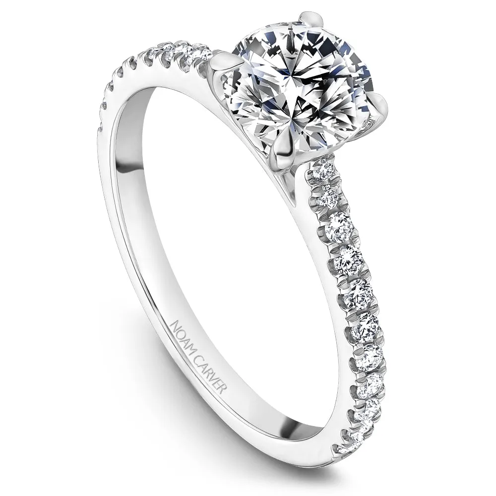 Noam Carver Engagement Ring - B525-01WS-100A